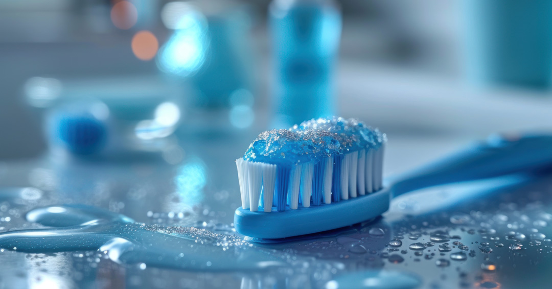 sparkling toothbrush